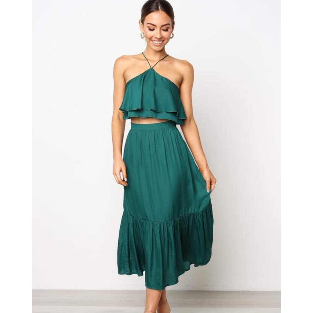 Petal and Pup Emerald Moon Dance set